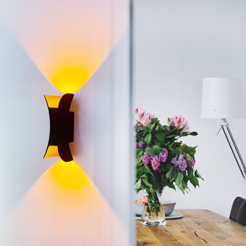 6w 10w Neue Design Urlaub Dekoration Luxus Outdoor Indoor Wasserdichte Wand Lampe LED Wand Halterung Licht IP65 waren