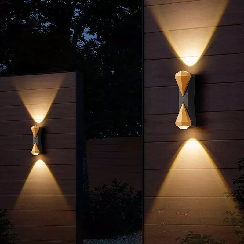 Neue Stil Up And Down Wasserdichte Nachtlicht LED Wandleuchte IP65 85-265 V Wandleuchte