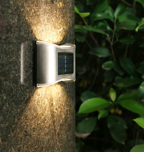 Neue 6LED Solar Lampe IP65 Wasserdichte Outdoor Lampe Hof Wand Lampe für Garten Villa Dekoration