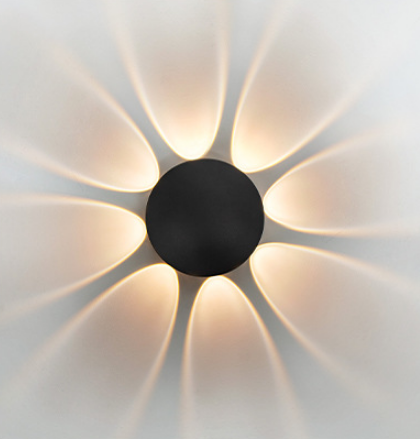 Neue LED-Wandleuchte, moderne, minimalistische Außenwandleuchte für amerikanisches Wohnzimmer, feuchtigkeitsbeständig, wasserdicht