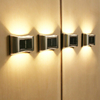 Neue 6LED Solar Lampe IP65 Wasserdichte Outdoor Lampe Hof Wand Lampe für Garten Villa Dekoration
