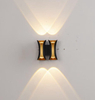 Gartenglas-Wandlampen, Außenleuchte, Retro-IP65-wasserdichte LED für Haus, Veranda, Korridor, Gateway und Tor, Terrasse