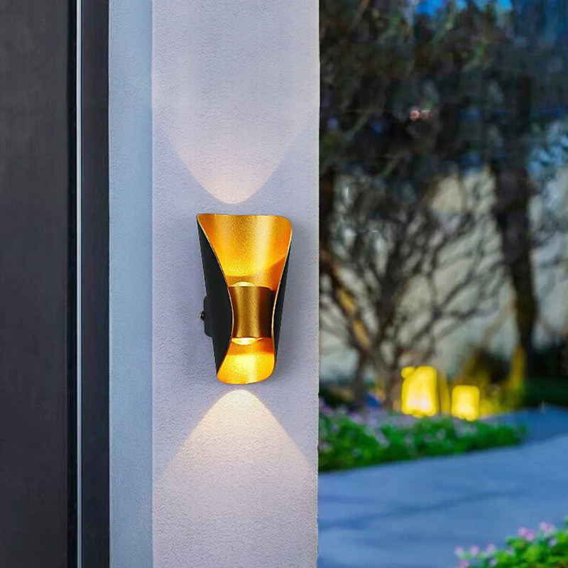 6W Hotelzimmer hochwertige wasserdichte Wandleuchte Dekorative LED-Lampe kleine Bootswandleuchte und moderne Innen-Außenwandleuchte