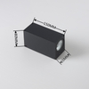 12W Up And Down COB Moderne LED-Wandleuchte Innen-Außenbeleuchtung Wandmontierte wasserdichte Wandleuchte