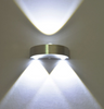 3W halbrunde Wandleuchte, nach oben und unten, Hotel, minimalistische Wandbeleuchtung, Aluminium, neuer Stil, nordische Persönlichkeit, Wandleuchte, einfaches Wohnzimmer, Hintergrund, runde Wandleuchte 