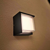 Wasserdichte Led-wandleuchte Garten Außendekoration Haustür Beleuchtung Wandleuchte AC85-260V Leuchte Schwarz Lampenschirm Leuchte
