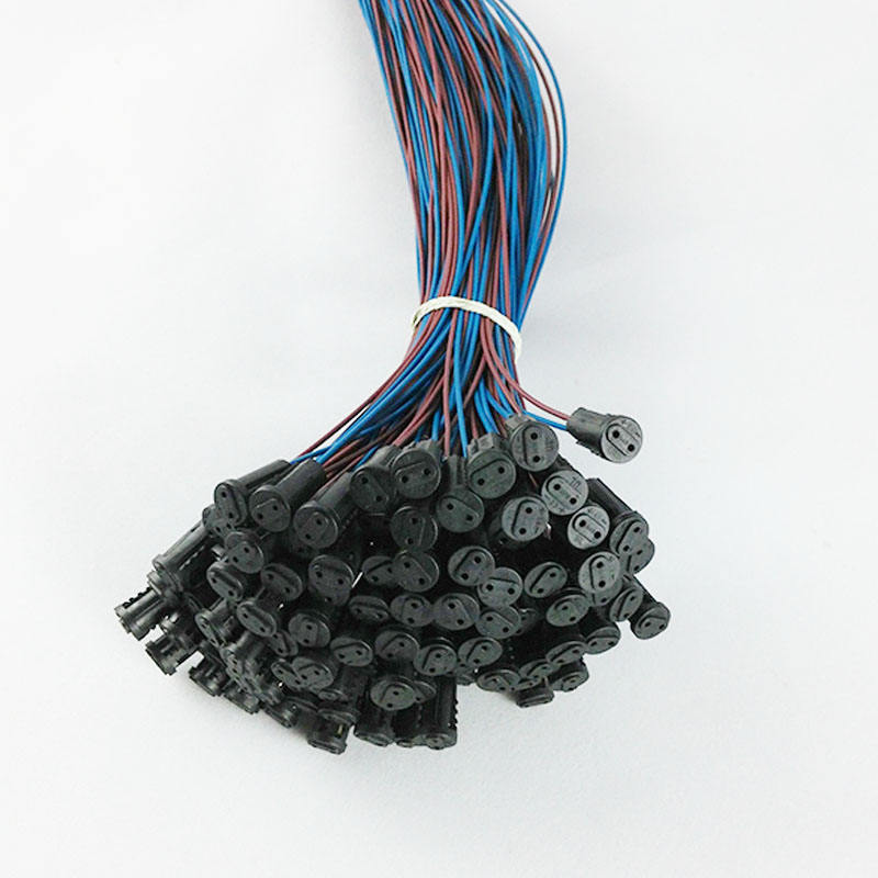 50 cm G4 LED-Energiesparlampenfassung, Kristall-Lampenstecker mit Kabelsockel, G4-Sockel, Lampenfußsockel