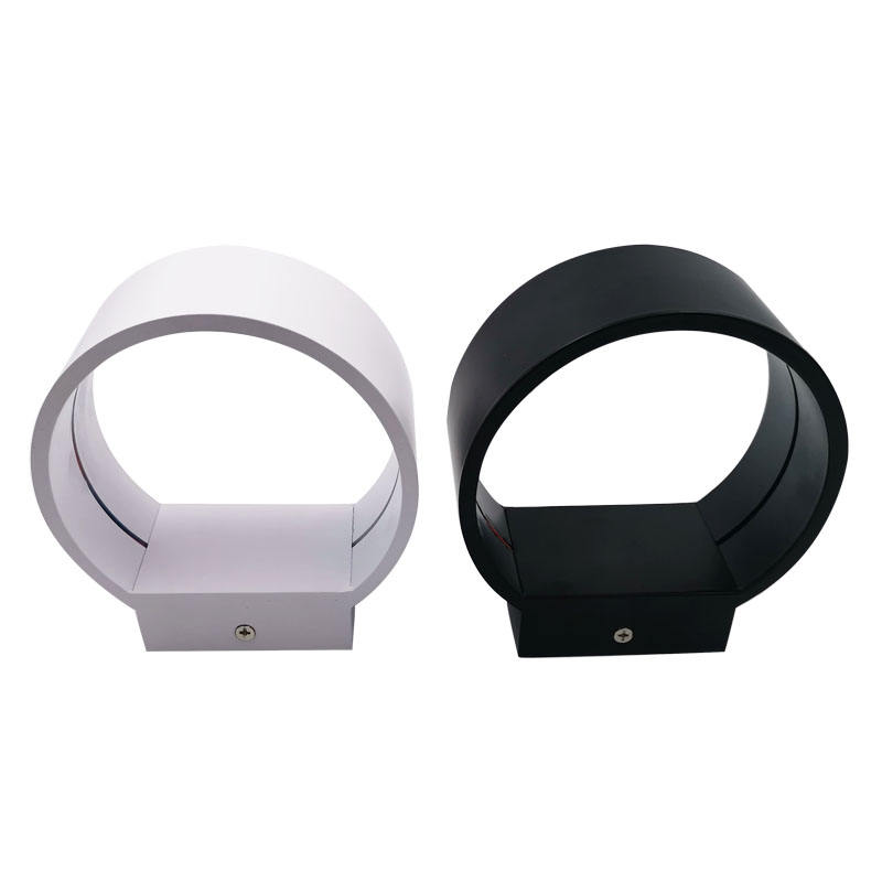 Moderne 3W 7W LED Wandlampe RGB Aluminium Runde LED Up and Down Wandlampe Nachttischlampen Schlafzimmer