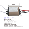 4–5 W LED-Treiber, Lichttransformator, Netzteil, Adapter, Eingang AC85–265 V, DC12–18 V, Konstantstrom 300 mA, für 5050/3528 LED-Streifen
