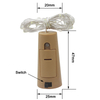 Neuheit 2M 20leds LED Kupfer Fee Nachtlicht Wasserdichte Girlande Lampe für Garten Weihnachten Hochzeit Party Dekoration beleuchtung