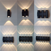 Moderne Wandleuchten, 12 W, LED-Raumwandleuchten, Aluminium-Wandbeleuchtungslampen für Wohnzimmer, Schlafzimmer, Flur