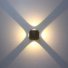Einfaches Design, wunderbare Wirkung, 6 W, 12 W, Wandleuchte, Tür- und Wanddekorationsleuchte, Villa-Dekoration, LED-Halterung, Wandleuchte