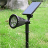 LED-Solar-Gartenleuchte, wasserdichtes Rasenlicht, angetrieben für Hofdekoration, Straßenbeleuchtung mit Großhandelspreis