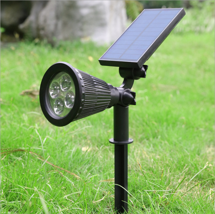 LED-Solar-Gartenleuchte, wasserdichtes Rasenlicht, angetrieben für Hofdekoration, Straßenbeleuchtung mit Großhandelspreis
