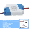 LED-Treiber, dimmbar, LED-Treiber, dimmbar, 3 W, 5 W, 7 W, 8–10 W, 15 W, 15–24 W, Netzteil, LED-Treiber, Adapter, Transformator 300 mA, für LED-Downlight, 85–265 V