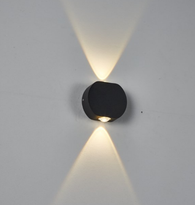 Outdoor 4W LED Wandleuchte Up And Down Aluminium Wandleuchte Garten LED Wandleuchte