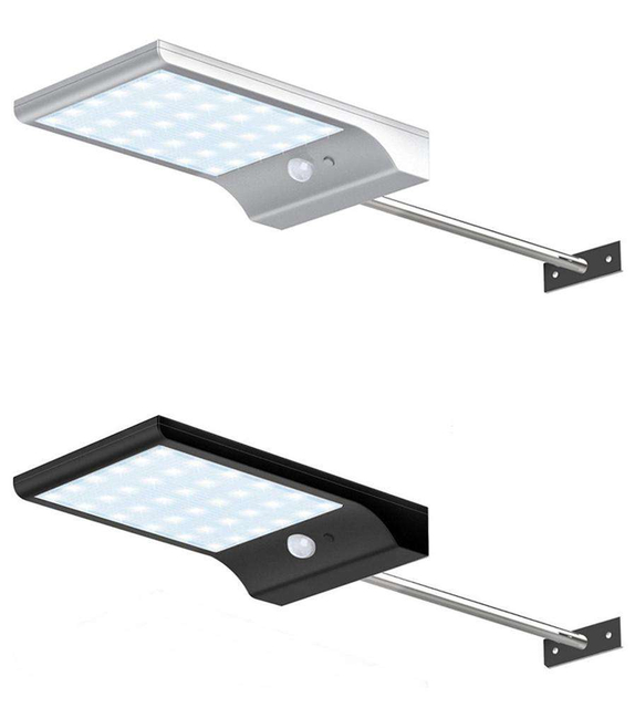 LED COB Solar Licht Außen Motion Sensor Wand Licht Wasserdichte Garten Lampe Strahler Notfall Pathway Straße Sicherheit Lampe