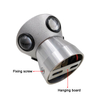 3W 4W 5W LED Aluminium Wandleuchte Runde Nachttischlampe Schlafzimmer Wandleuchten Wandleuchte