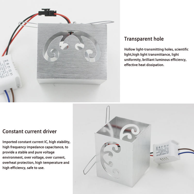 Schmetterlings-Wandleuchte, 3 W, LED-Wandleuchte, LED-Wandleuchte, Aluminium für Gang, Schlafzimmer, Flur, Veranda, Hintergrundleuchte