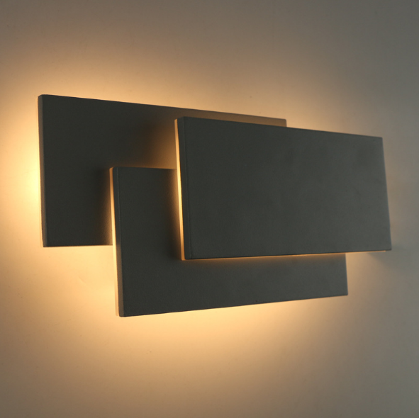 Neue moderne 12-W-Hotel-LED-Wandleuchte für Schlafzimmer, Wohnzimmer, Nachttisch, Innendekoration, Schwarz, moderner Waschtisch, gut zu verkaufen. Elektronisch
