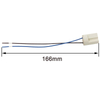 Hochwertiger G9-LED-Lampensockel, 250 V, 2 A, 18 cm, Keramiksockel, G9-Typ-Halogenlampenfassung für G9-LED-Lampenlicht