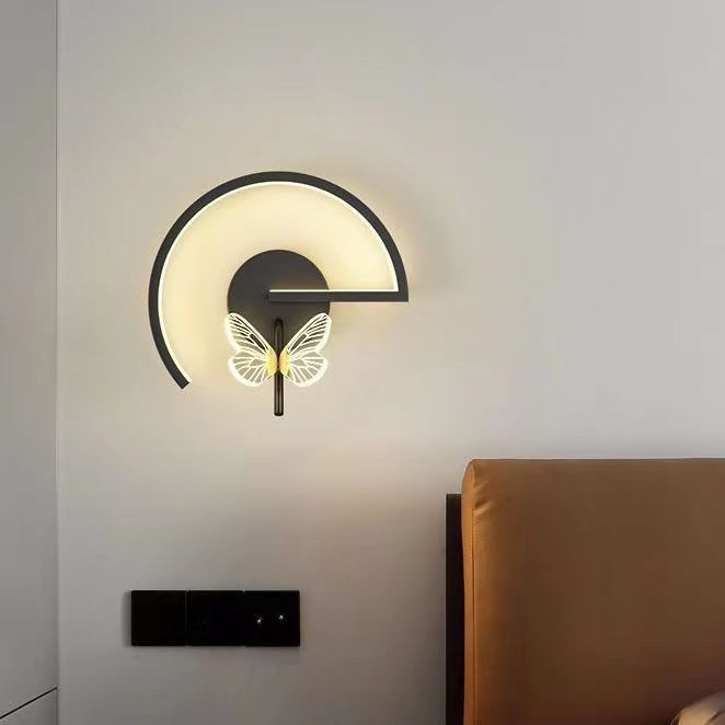 Moderne Schmetterlingsleuchten, LED-Wandleuchte für den Außenbereich, LED-Außenwandleuchte, LED-Außenwandleuchte, LED-Außenwandleuchte