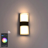 9W APP Control RGBW Home Bar Hotel Dekorative Wifi Smart APP Wandleuchten Outdoor LED Wandleuchten