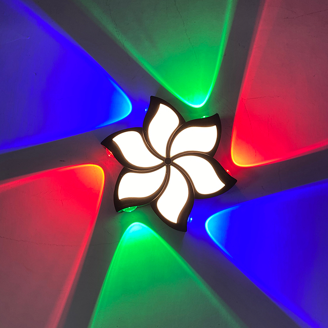 10W 12W Blumen-Wandleuchte, LED-Wandleuchte für den Außenbereich, Außenwand-LED-Beleuchtung, LED-Wandleuchte, moderne LED-Wandleuchte für den Außenbereich, LED-Wandleuchte, Lotus-Wandleuchte