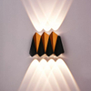 Up And Down Tuya LED-Wandleuchte, IP65, wasserdichte Aluminium-Wandlampe für Außen- und Innentreppen, Nachttisch, Wohnzimmer, Veranda