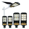 IP66 wasserdichtes und blitzgeschütztes Solar-Flutlicht für den Außenbereich mit ausfallsicherem PC-Glasrahmen, Solar-Straßenlaterne