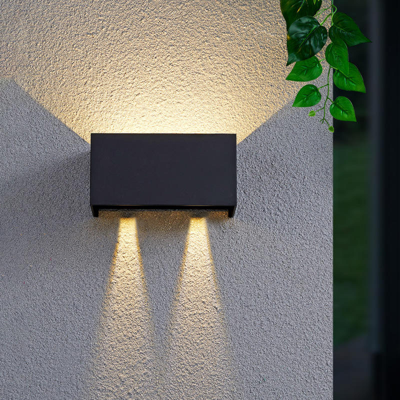 Wasserdichte Außenwandleuchte LED Lange Wandleuchte IP65 Aluminium Licht Garten Villa Veranda Wandleuchte Licht 110 V 220 V Wandleuchte Leuchte