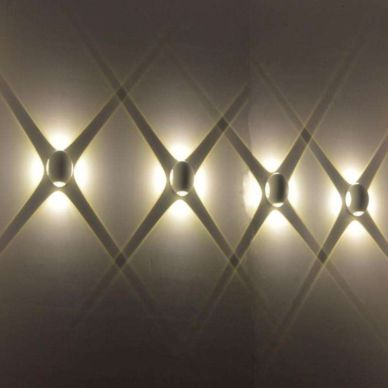 China Factory IP65 Verkäufer Indoor Outdoor Wandleuchten für 100 % sichere Aluminium-LED-Wandleuchte Wandlampe