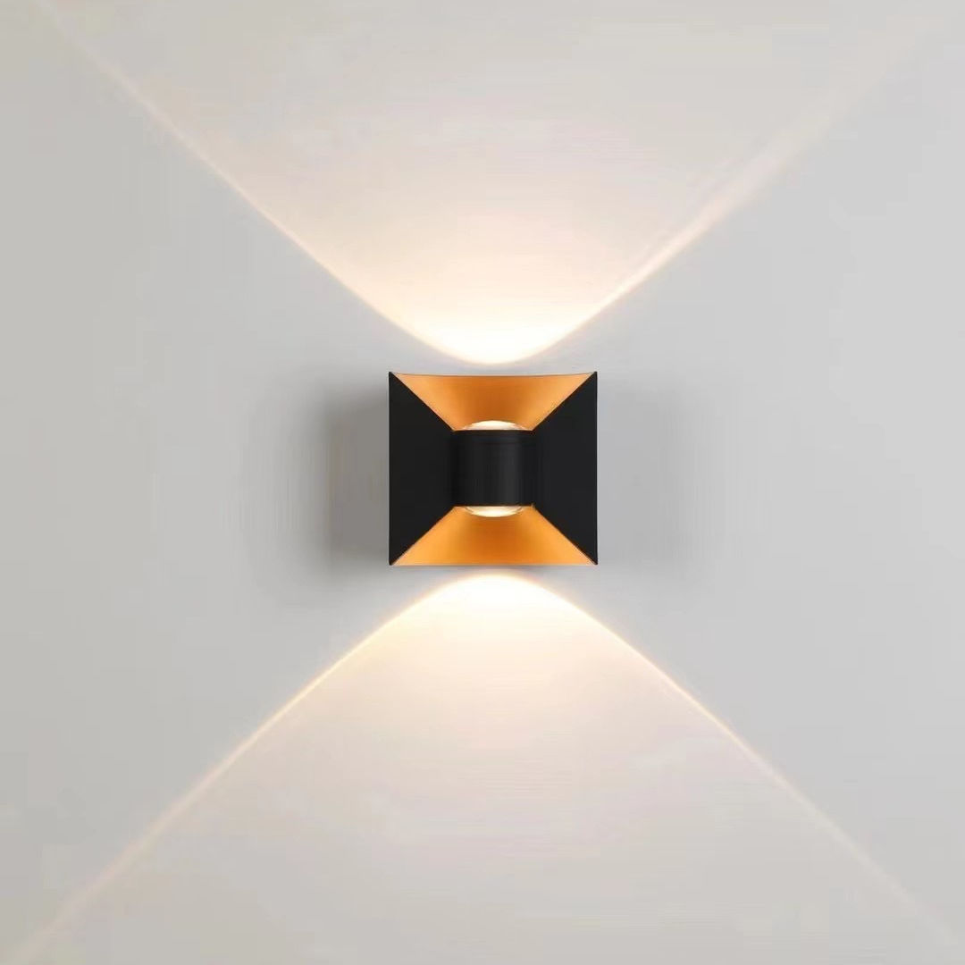 IP65 LED Wandleuchte Aluminium RGB Outdoor Wasserdicht Gartenzaun Innen Mode Wandleuchte für Schlafzimmer Nachttisch Wohnzimmer Treppen