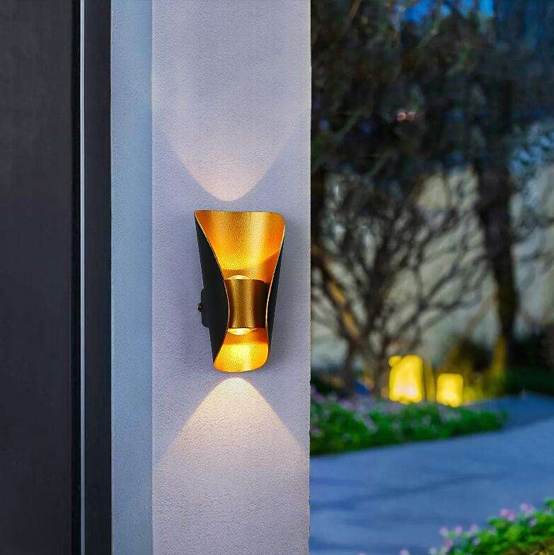 Dekorative Lampe Led Wandleuchte Lampe Big Boat Wasserdichte Wandleuchte Outdoor Nachtlicht Einfaches Aluminium