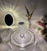 Fernbedienung Atmosphäre Rose Kristall Lampe USB Lade Wohnzimmer Schlafzimmer Kleine Tischlampe Neue Tischlampe 