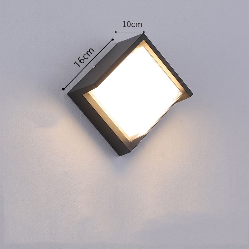 5W moderne LED-Wandleuchte für Auf- und Abwärtsbeleuchtung, Würfelleuchte, Lampenbefestigung, Innen- und Außenbeleuchtung