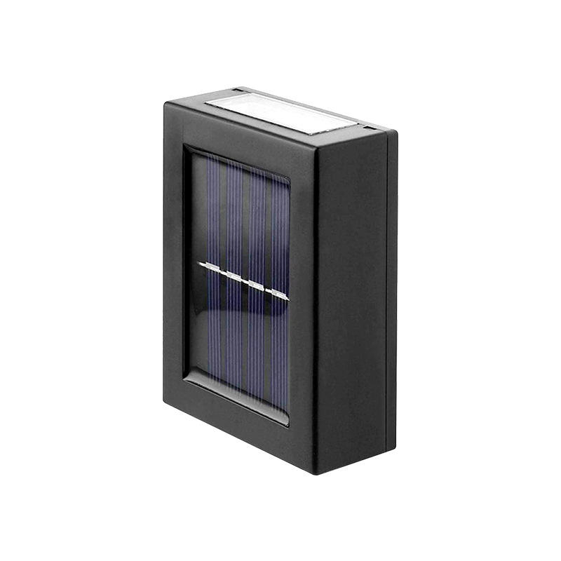 Solar-Wandleuchte, Außendekoration, Garten, Innenhof, Zuhause, wasserdicht, nach oben und unten leuchtende Wandleuchte, Außenwandfluter-Lampe