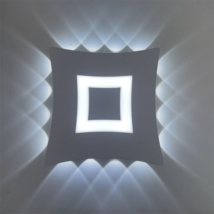 Moderne Wandleuchte Cube Led Wandleuchte Lampe Wasserdicht IP65 Innenwandleuchte 110 V 220 V Für Badezimmer Außenbeleuchtung 4 Watt 6 Watt 8 Watt