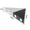 Hagood neue 5W dreieckige dekorative LED-Wandleuchte AC85-265V Innenbeleuchtung skandinavisch schick Einfach modern Vintage