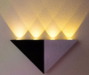 Hagood neue 5W dreieckige dekorative LED-Wandleuchte AC85-265V Innenbeleuchtung skandinavisch schick Einfach modern Vintage