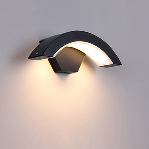 Sector Gartenlampe 18W Wasserdichte Außenwandlampe LED-Beleuchtung Aluminium-Wandlampe