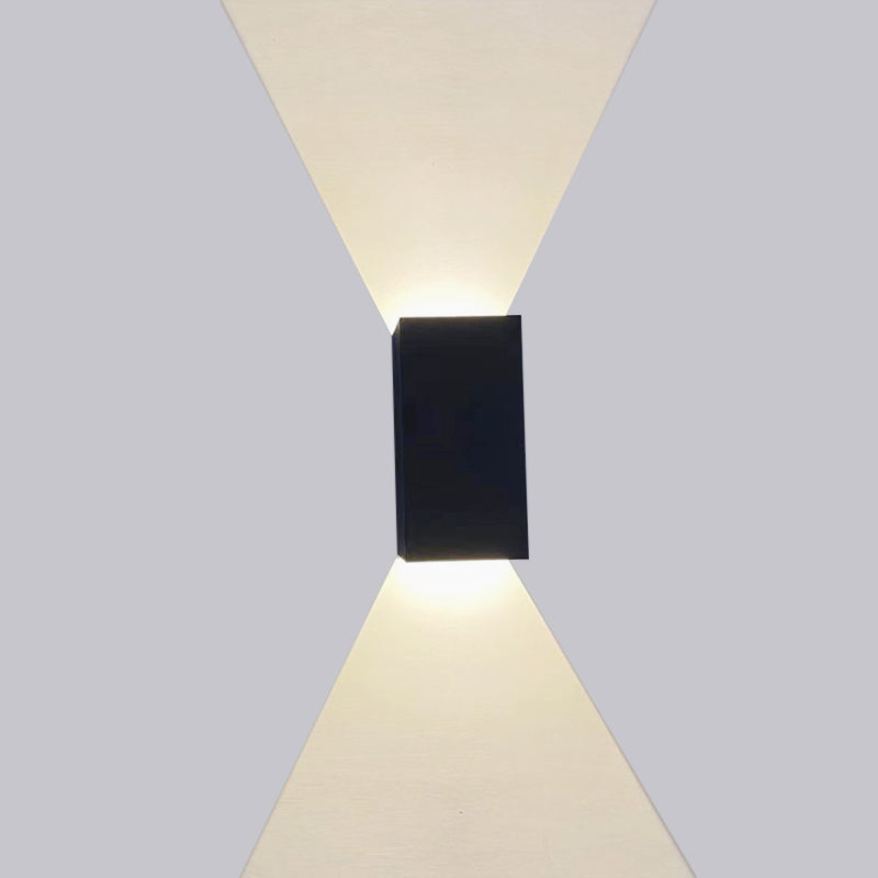 Moderne, einfache, kreative, wasserdichte Wandleuchte für den Außenbereich, LED-Hoflampen, Torlampe, Terrasse, Balkon, Gartenwandleuchte