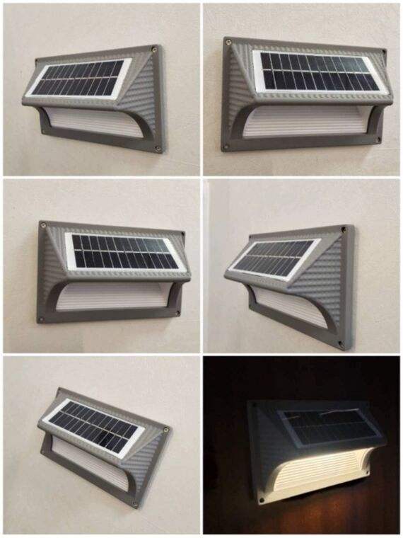Beliebte Amazon Outdoor Automatische Induktions-LED-Solarlampe Solarbeleuchtung Straßen-Bewegungssensor-Wandleuchte IP65 wasserdichte Lampe