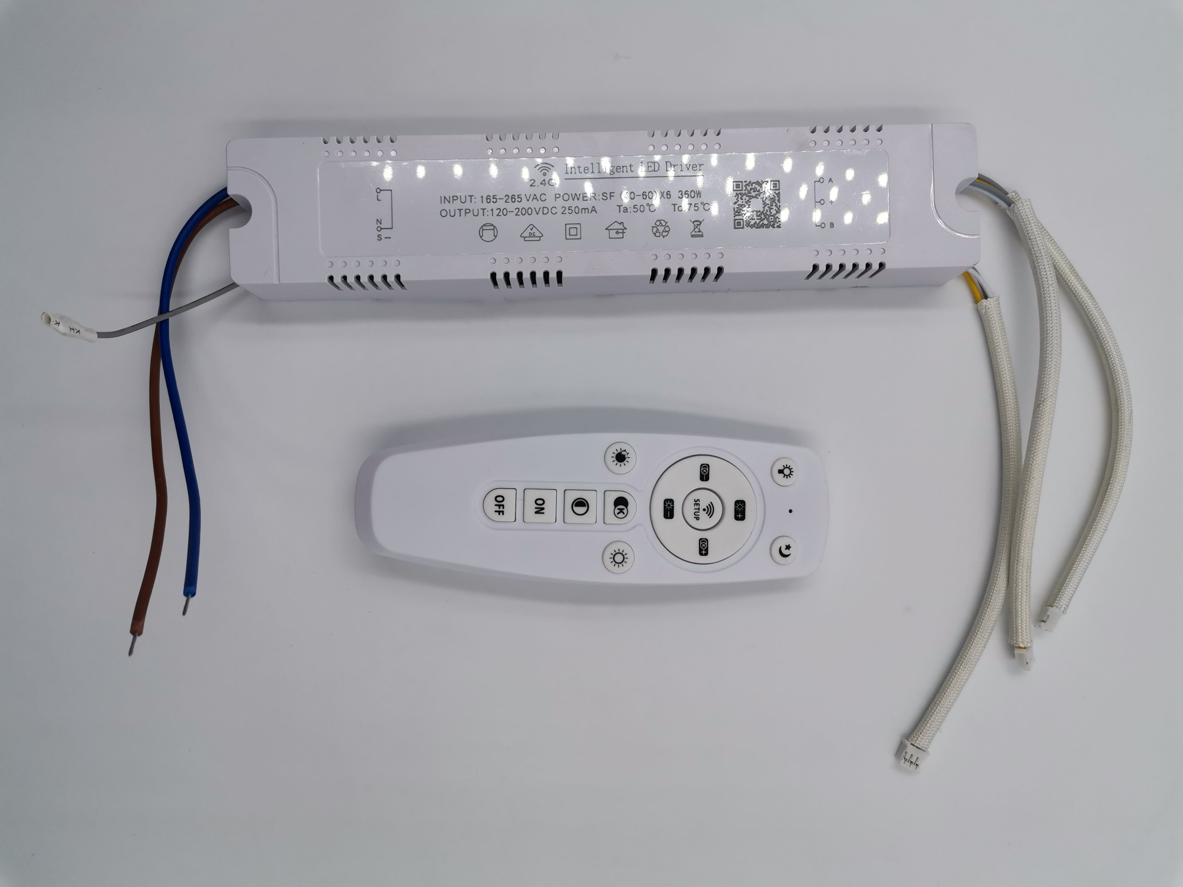 Tuya APP Gateway-kompatibler Zigbee Smart Dip Dimming Power Driver 2.4G App-Steuerung und Controller