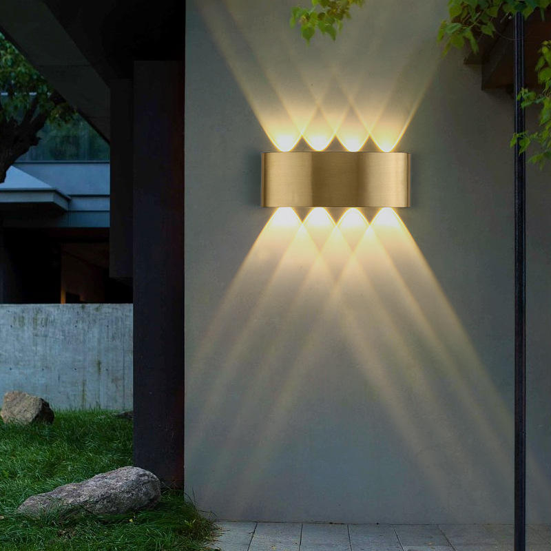 IP65 LED Wandleuchte Outdoor Wasserdicht Gartenbeleuchtung Aluminium AC86-265 Innen Schlafzimmer Wohnzimmer Treppe Wandleuchte Vintage