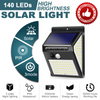 Intelligente Solar-LED für den Außenbereich, wasserdicht, nach oben und unten leuchtende Beleuchtung, Gartendekoration, Solarleuchten, Treppen, Zaun, Sonnenlicht-Lampe
