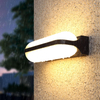 Einmalige, doppelte, wasserdichte LED-Wandleuchte für den Außenbereich, die mit einer LED-Balkonwandlampe ausgestattet ist