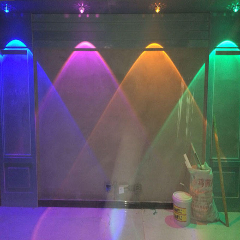 Bull's Eye Lantaarn Crystal Spotlight Down Light TV Wandleuchte Sky Down Light Gat Licht Persönliche kreative LED-Farben-Hintergrundbeleuchtung