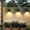 5W 12W COB Up Down Dual-Head Outdoor Led Wandleuchte Wandleuchte Zylinder Indoor Balkon Armatur Wasserdicht IP65 Veranda Lampe