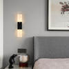 Nordic Moderne 8W Wand Lampe Wasserdicht Ip65 Led Aluminium Outdoor up Down Wand Licht für Garten Hotel Leuchtenden weißen Körper Glas